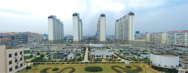 江西最大污水處理廠——南昌朝陽污水處理廠二期工程（省、市優(yōu)良工程，獲滕王閣杯）